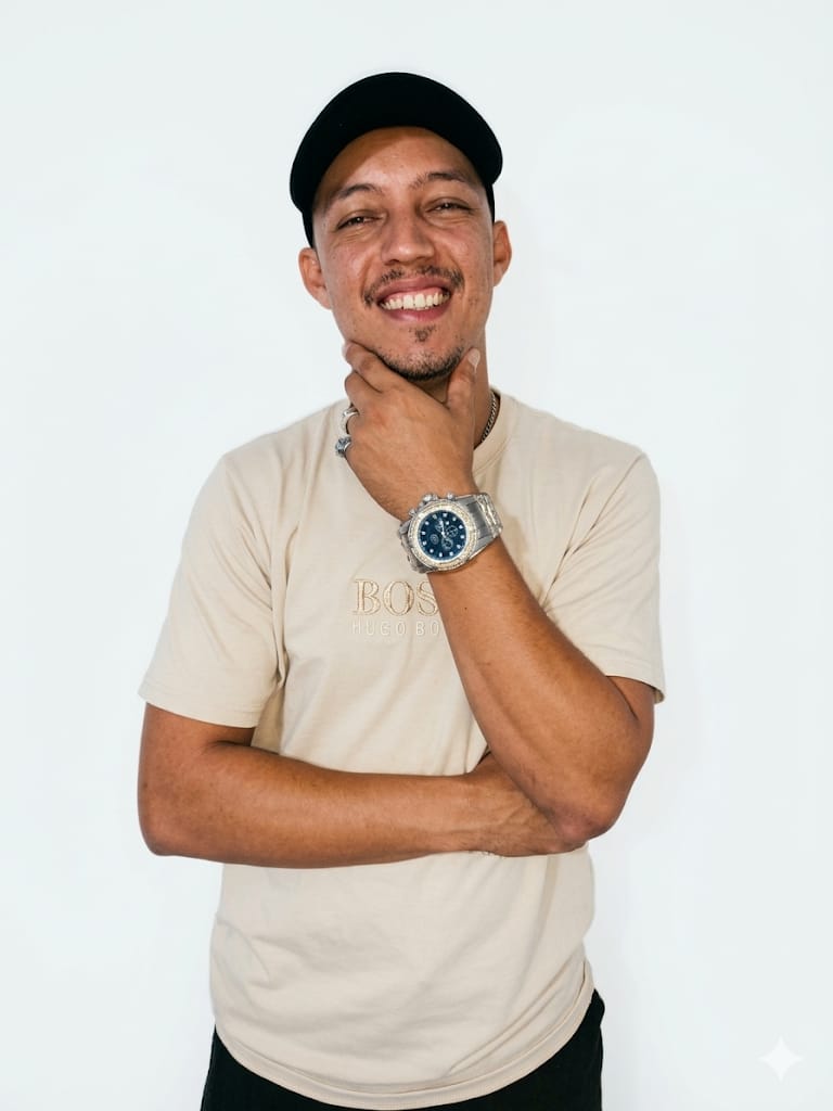 Retrato do MC Johnny Mini Thy